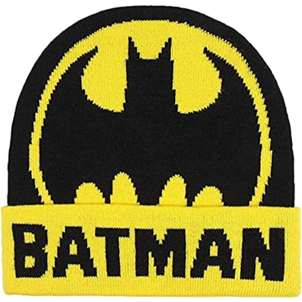 Gorro Batman Negro Logo Niño