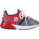 Zapatillas Deportivas Avengers Niño Rojas y Grises