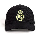 Gorra Real Madrid Negra y Amarillo Adulto