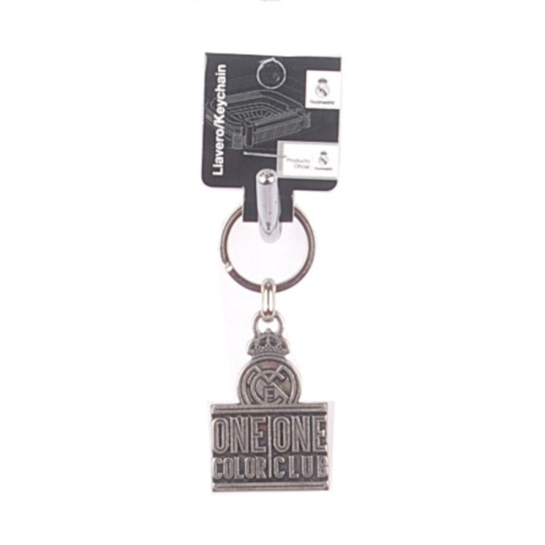 Llavero de Metal Real Madrid One Color One Club