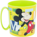 Taza Mickey Mouse Plástico Watercolors 350 ML