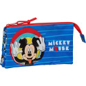 Estuche Portatodo Triple Mickey Mouse Me Time