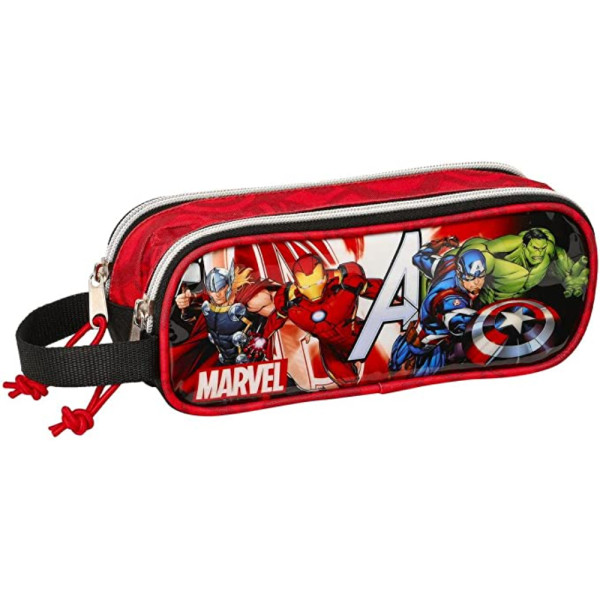 Estuche Portatodo Doble Avengers Infinity