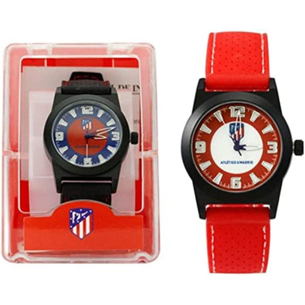Reloj de Pulsera Atlético de Madrid Rojo y Negro Junior
