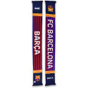 Bufanda FC Barcelona Rayas Horizontales Barca Reversible