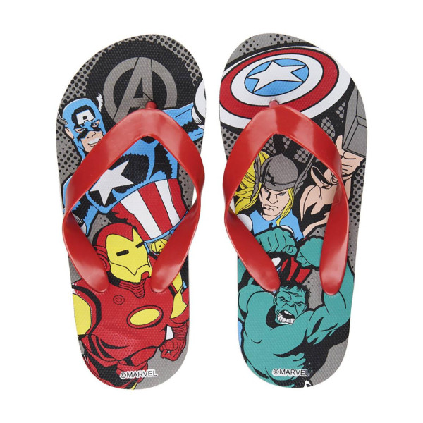 Chanclas Avengers Grises Niño 