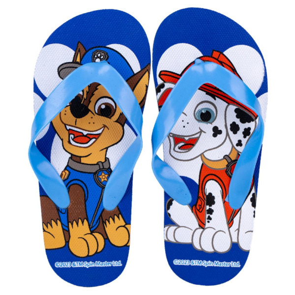 Chanclas Patrulla Canina Azules Niño