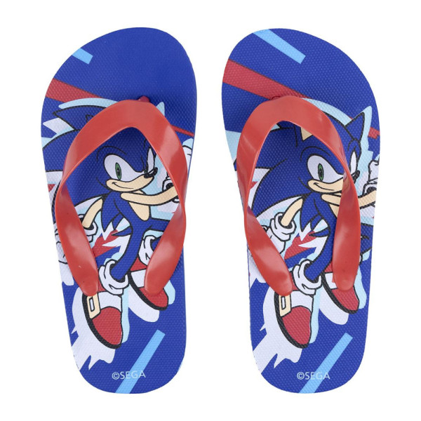 Chanclas Sonic Azules Niño