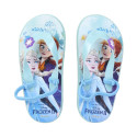Chanclas Frozen Azules Niña con Gomas
