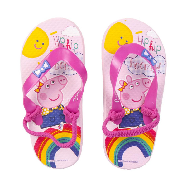 Chanclas Peppa Pig Hip Hooray Niña con Gomas