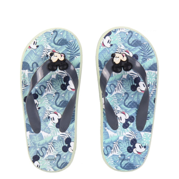 Chanclas Mickey Mouse Azul Tropical Niño