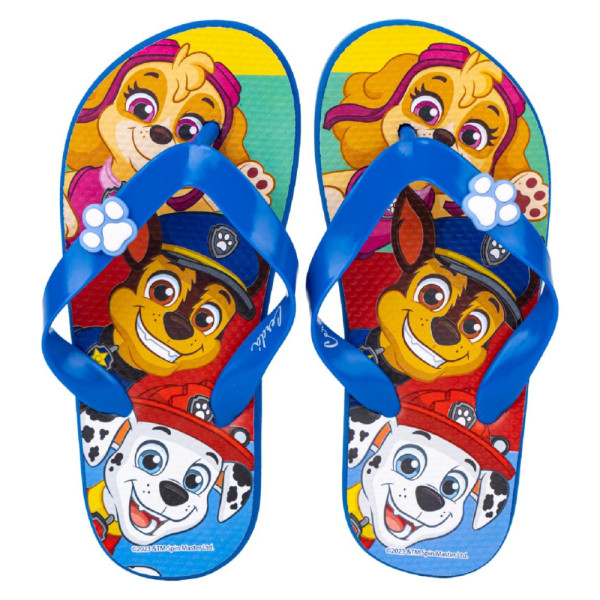 Chanclas Patrulla Canina Azules Faces Niño