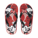 Chanclas Minnie Mouse Rojas Niña