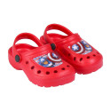 Zuecos Clogs Capitán América Shield Rojos