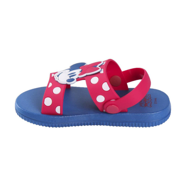 Sandalias de Goma Minnie Mouse Lunares Niña