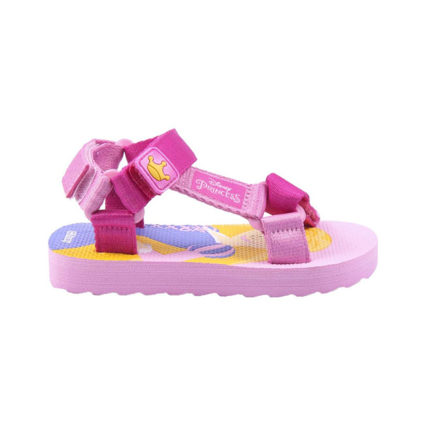 Sandalias con Velcro Princesas Rosas Niña