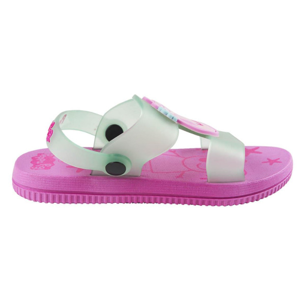 Sandalias de Goma Peppa Pig Rosas Niña
