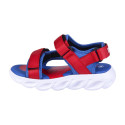 Sandalias con Velcro Spiderman Azules y Rojas Niño
