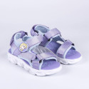 Sandalias con Velcro Frozen Lilas Niña