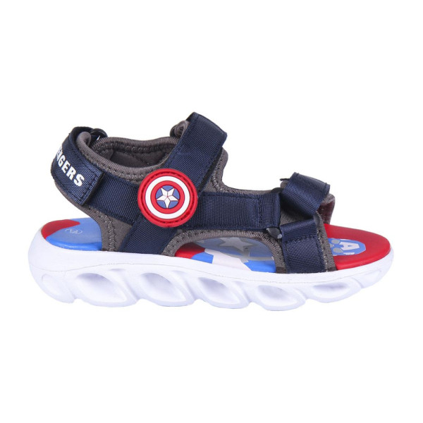 Sandalias con Velcro Capitán América Azules Niño