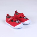 Zapatillas Merceditas Mickey Mouse Rojas Niño