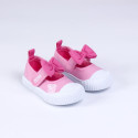 Zapatillas Merceditas Peppa Pig Rosas Lazo Niña