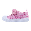 Zapatillas Loneta Peppa Pig Rosas con Lazo Niña