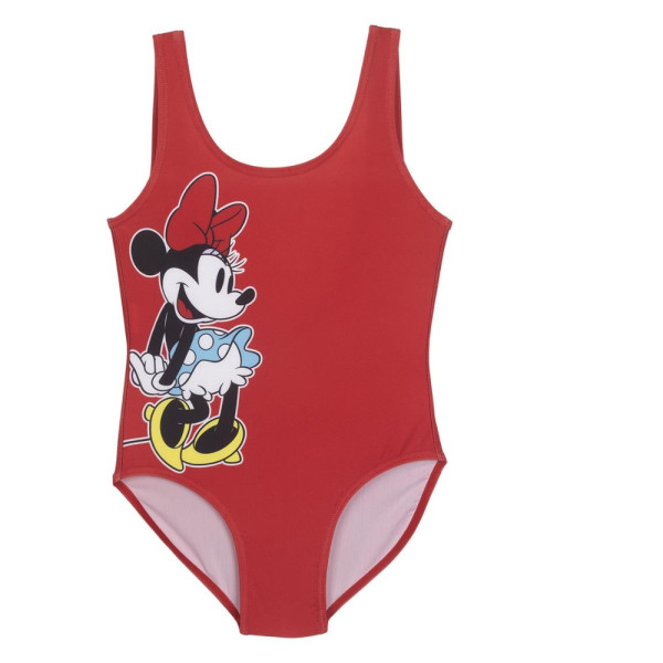 Bañador Minnie Mouse Rojo Niña