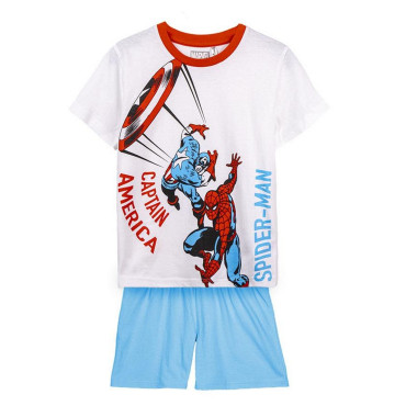 Pijama Manga Corta A...