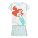 Pijama Manga Corta Princesas La Sirenita Born To Dream Turquesa Niña