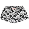 Pijama Manga Corta Minnie Mouse Blanco a Rayas Mujer