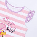 Pijama Sin Mangas Peppa Pig Princesses Niña