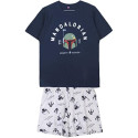 Pijama Manga Corta Star Wars Boba Fett Hombre