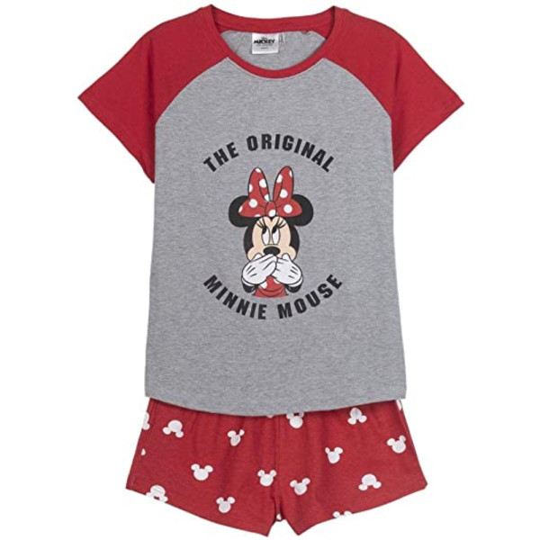 Pijama Manga Corta Minnie Mouse The Remix Mujer