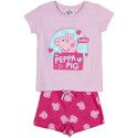 Pijama Manga Corta Peppa Pig Hello Niña