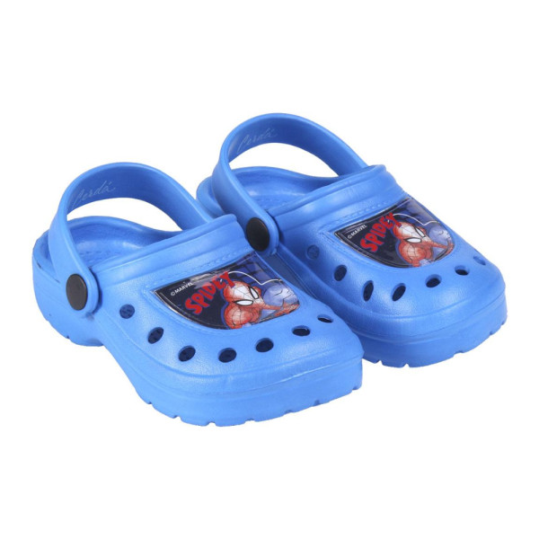 Zuecos Clogs Spiderman Spidey Azules
