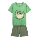 Pijama Manga Corta Star Wars The Force Is Strong Verde Niño