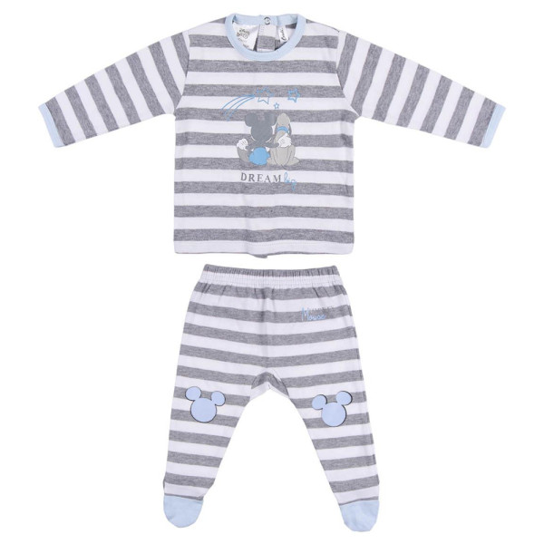 Pijama Invierno Mickey Mouse Bebé Rayas Dream
