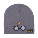 Gorro Harry Potter Gris Cicatriz Niño