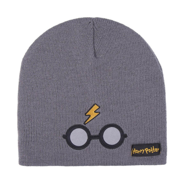 Gorro Harry Potter Gris Cicatriz Niño