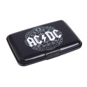 Cartera Tarjetero Metálico AC/DC Black Ice