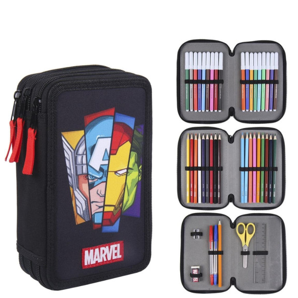 Plumier Triple Avengers Faces