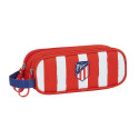 Estuche Portatodo Doble Atlético de Madrid Rojiblanco