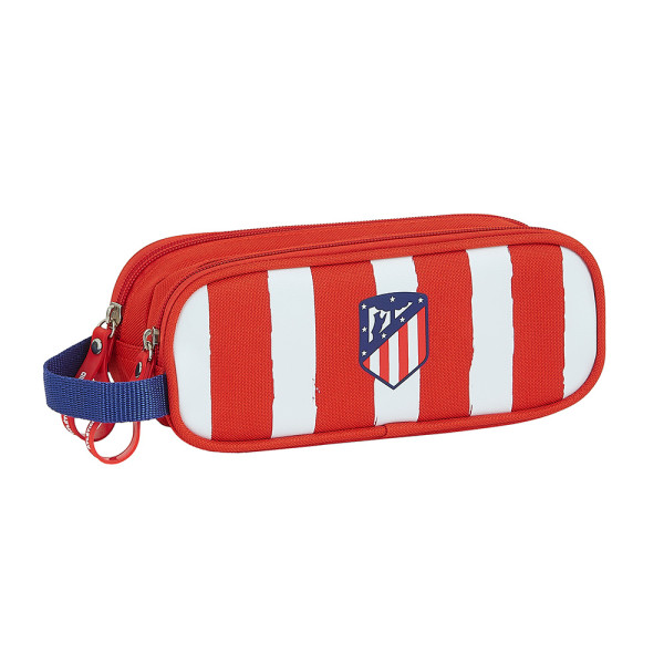Estuche Portatodo Doble Atlético de Madrid Rojiblanco
