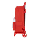 Mochila Trolley con Ruedas Atlético de Madrid Full Rojo
