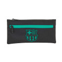 Estuche Portatodo Rectangular Plano Fc Barcelona Negro