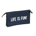 Estuche Portatodo Triple El Niño Life Is Fun