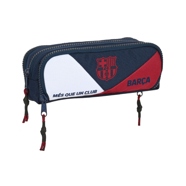 Estuche Portatodo Triple FC Barcelona Corporativo con Asa