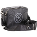 Bolso Bandolera Capitán América Defense Negro