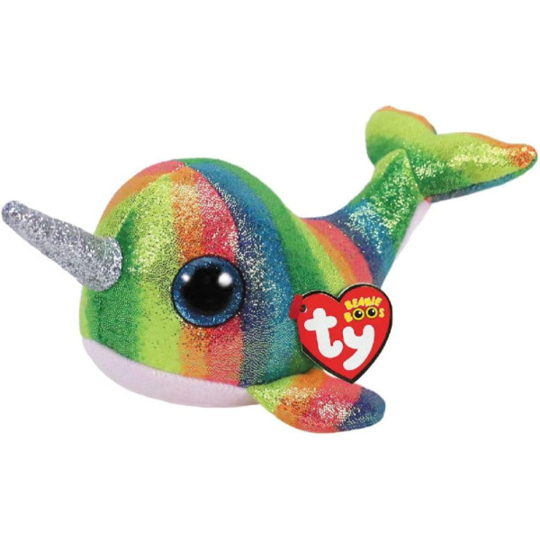 Peluche TY Ballena Nori Multicolor 15 CM